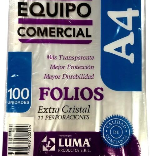 FOLIO OFICIO REFORZADO X 100 ***