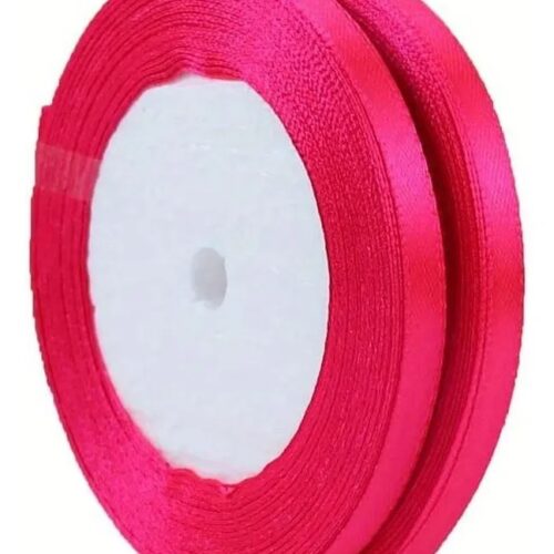 CINTA BEBE ROSA FLUO X ROLLO