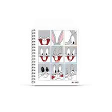 CUADERNO 16X21 LOONEY TUNES 80 HS RAY ESP T/DURA