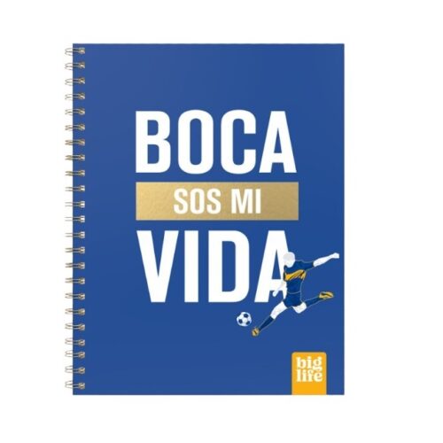 CUADERNO 16X21 BOCA 96 HS RAY ESP T/DURA