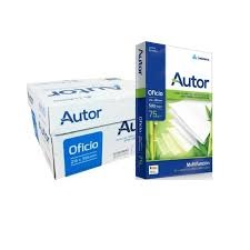 RESMA OFICIO AUTOR 75GR X 10 UNIDADES