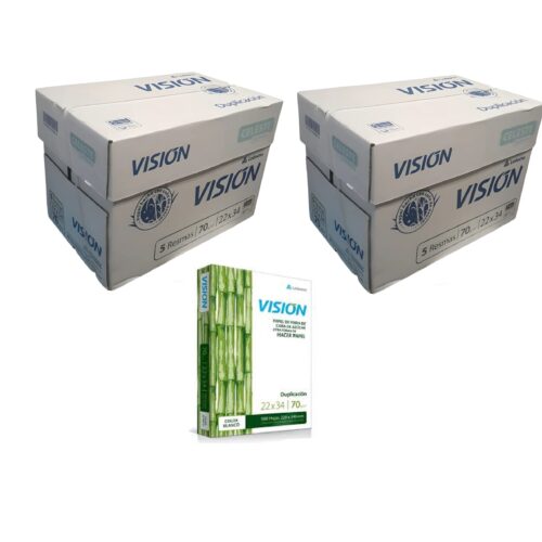 RESMA OFICIO VISION 22X34 X 10 UNIDADES