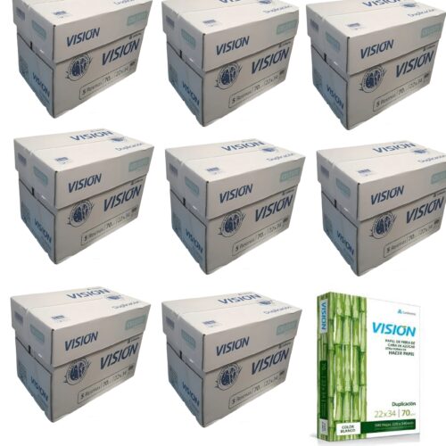 RESMA OFICIO VISION 22X34 X 40 UNIDADES