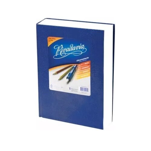 CUADERNO RIVADAVIA T/D X 194HJ AZUL RAYADO