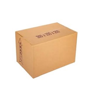 CAJA DE CARTON CORRUGADO 30X20X20