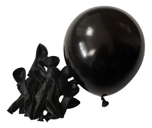 GLOBOS BALLONS X 50 NEGRO