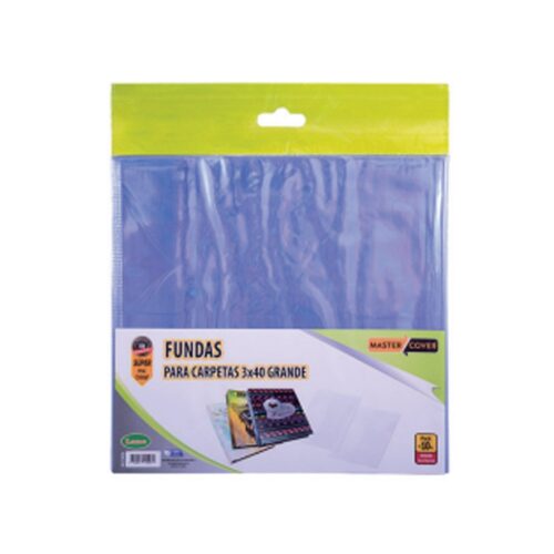 FUNDA P/ CARPETA GRDE.3X40-SUPER-X UNIDAD