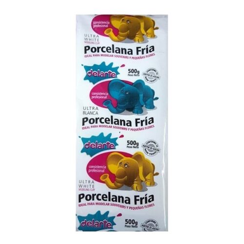 PORCELANA EN FRIO DELARTE 500GRS