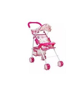 COCHE CON CANASTO Y CAPOTA PLEGABLE MEDIANO