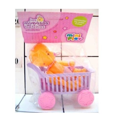 BEBE MINI CON CUNA DE RUEDAS*OFERTA*
