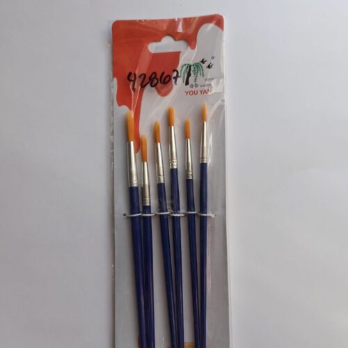 PINCEL REDONDO X 6 BLISTER ECO