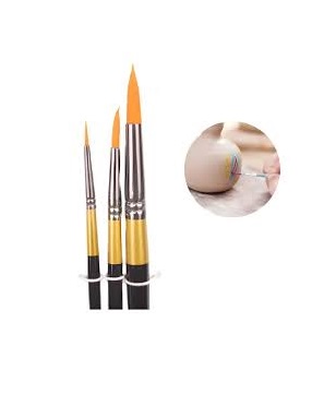 PINCEL BOLONG X3 REDONDO 2,4,10