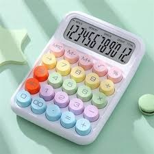 CALCULADORA CAOSSIO  PASTEL 12 DIGITOS DS-2813C