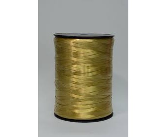CINTA RIBONET 5MM X 1000 MTRS LISO DORADA